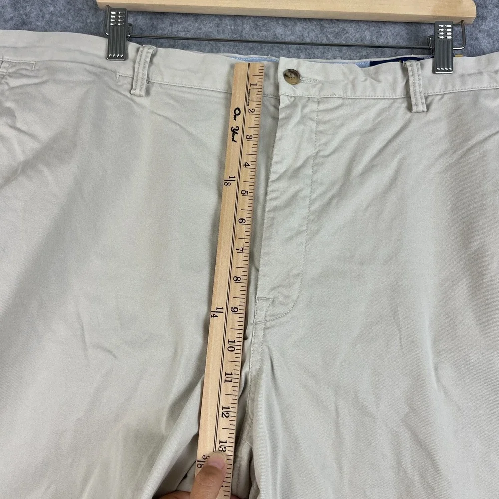 Polo Ralph Lauren Chino Pants Mens 42x34 Khaki Stretch Cotton Twill Classic Fit